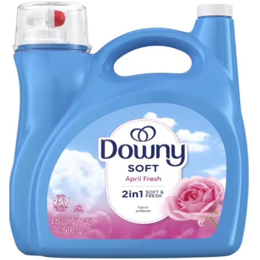 Downy Soft & Fresh Liquid Fabric Softener, April Fresh, 257 loads, 150 fl. oz.