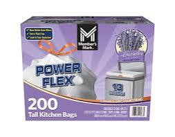 MEMBER'S MARK
Power Flex 13 Gallon Tall Kitchen Bags , 200 ct