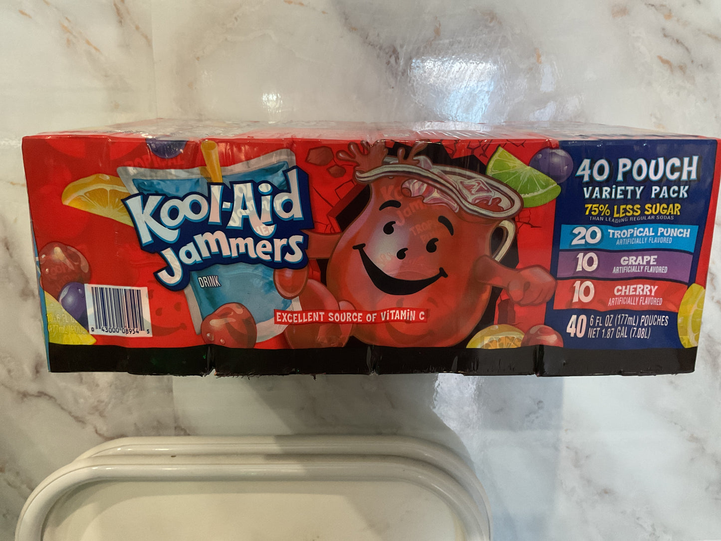 Capri Sun 100% Juice Variety Pack Box Pouches 6 fl. Oz. Pouches Flavors: Fruit Punch, Berry and Apple Juice (Pack of 40)