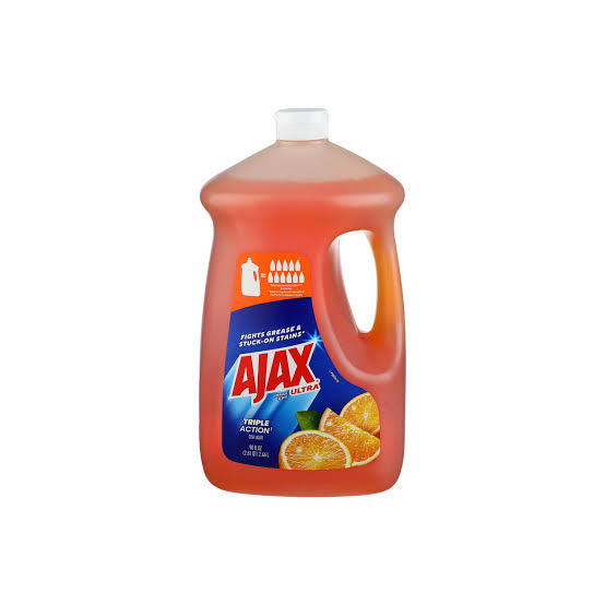 Ajax Ultra Liquid Dish Soap, Super Degreaser, 90 Fluid Ounce
