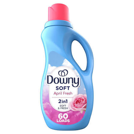 Downy Liquid Fabric Softener, 44 fl oz, 60 Loads