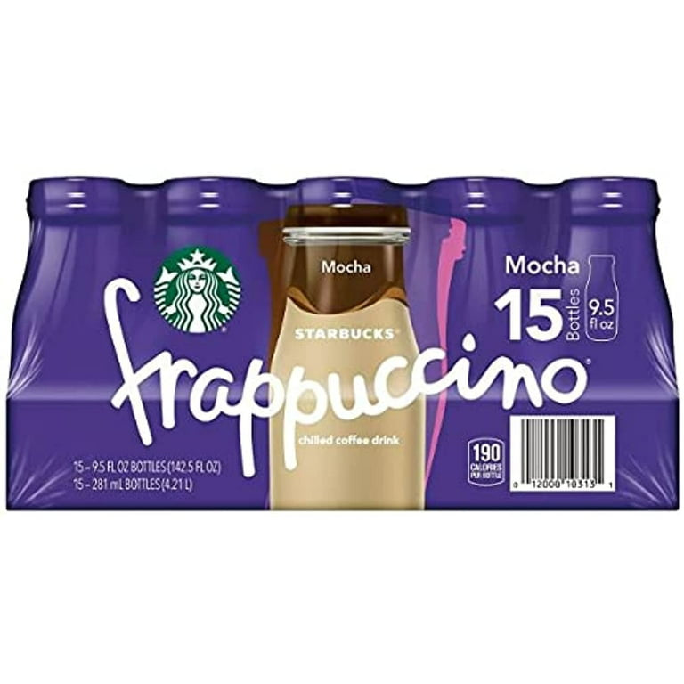 Starbucks Frappuccino Coffee Drink, (9.5 Oz., 15 Pk.), 142.5 Fl Oz