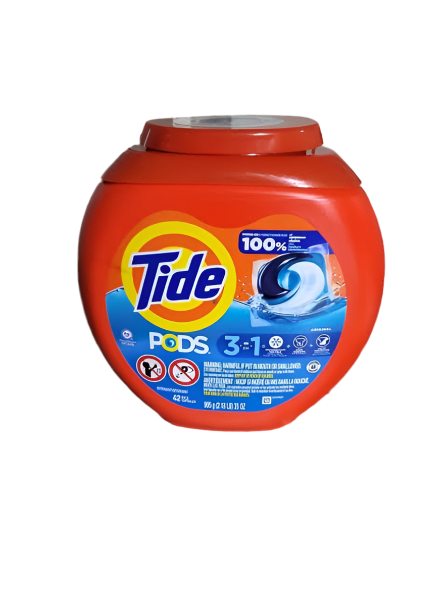 Tide PODS Liquid Laundry Detergent Soap Pacs, HE Compatible, 42 Count, Powerful 3-in-1 Clean in one Step