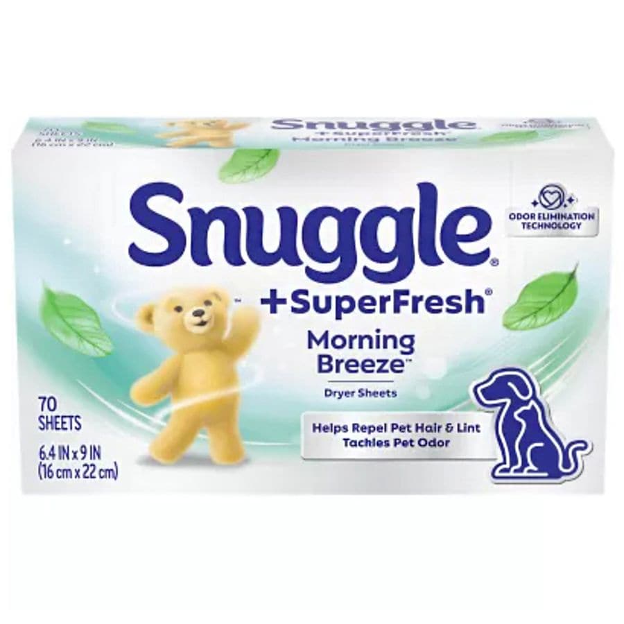 Snuggle Exhilarations Fabric Softener Dryer Sheets, 70 Count