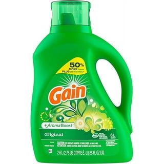 Gain Liquid Laundry Detergent, 88 fl oz, 61 Loads