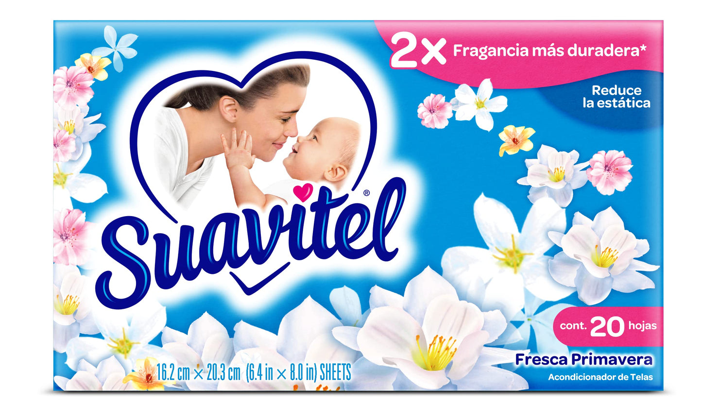 Suavitel dryer sheets,18-20 sheets