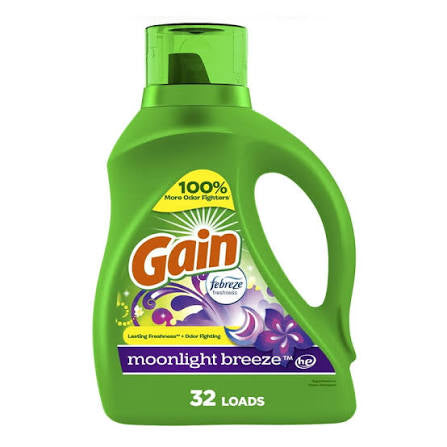 Gain Liquid Laundry Detergent, 46 fl oz, 32 Loads