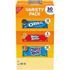 Nabisco Cookie Variety Pack, 30 pk