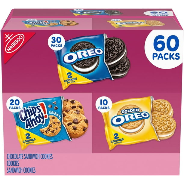 Nabisco Variety Cookie Case, 60ct