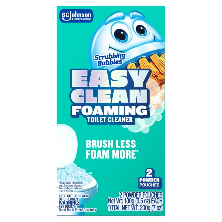 Scrubbing Bubbles Easy Clean Foaming Toilet Cleaner, 2 Count 100g