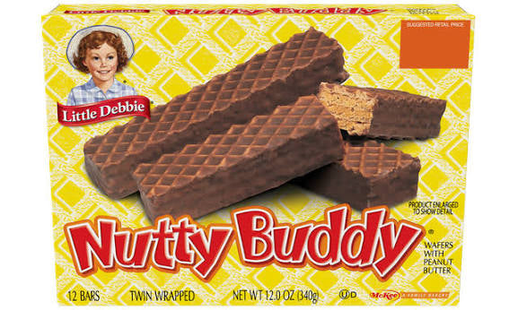 Little Debbie Nutty Buddy Bars